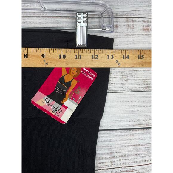 SlimMe by MeMoi High Waisted Thigh Shaper Black Size Large NEW Shapewear - Picture 7 of 10